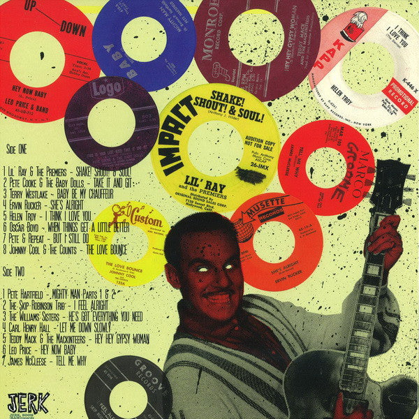 V.A. (50’s〜60's RAW-R&B/ノーザン＆ラテン SOULレア・シングル編集シリーズ・コンピ)  - The Jerk Boom! Bam! Vol.6 (ドイツ限定プレス LP/廃盤 New)