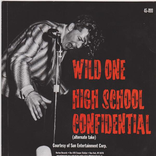 JERRY LEE LEWIS (ジェリー・リー・ルイス)  - WIld One / High School Confidential (US 限定再発ジャケ付き 7"/New)