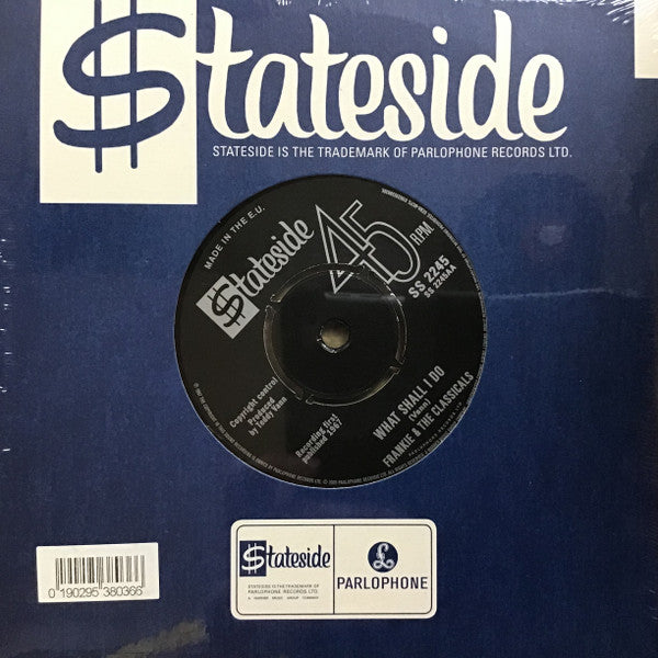 Jerry Williams / Frankie & The Classicals (ジェリー・ウィリアムス / フランキー＆ザ・クラシカルズ)  - If You Ask Me (Because I Love You) / What Shall I Do (UK 限定再発スプリット7" /New)