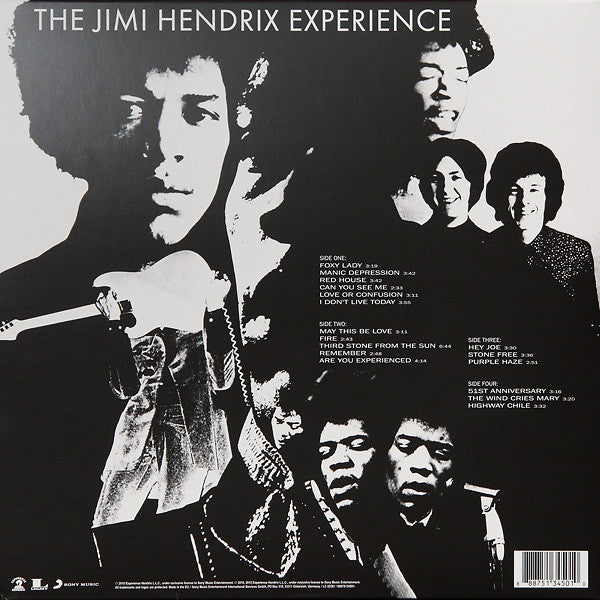 JIMI HENDRIX EXPERIENCE (ジミ・ヘンドリックス)  - Are You Experienced (EU 限定ボーナス入りリマスター再発180gステレオ 2xLP-見開きジャケ/New)