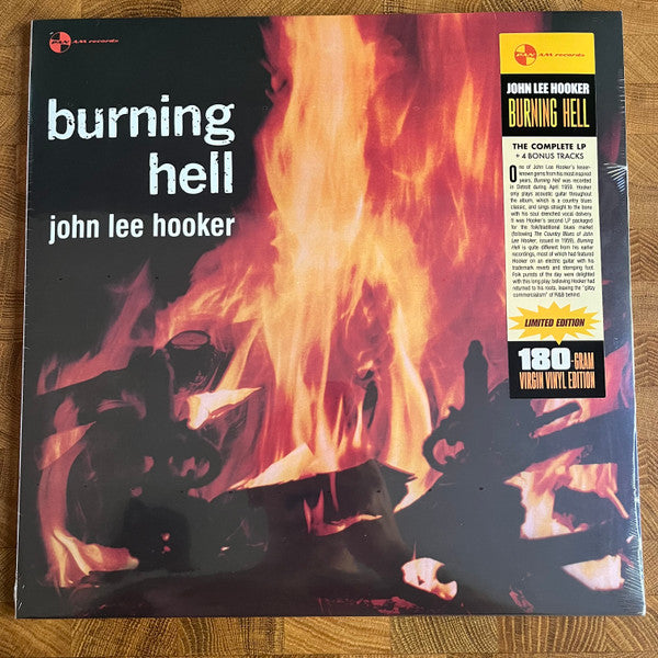JOHN LEE HOOKER (ジョン・リー・フッカー)  - Burnin’ Hell (EU 限定ボーナス入り復刻再発180g LP/New)