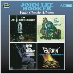 JOHN LEE HOOKER (ジョン・リー・フッカー)  - Four Classic Albums (UK 限定合体再発CDx2枚組/New) 全47曲！