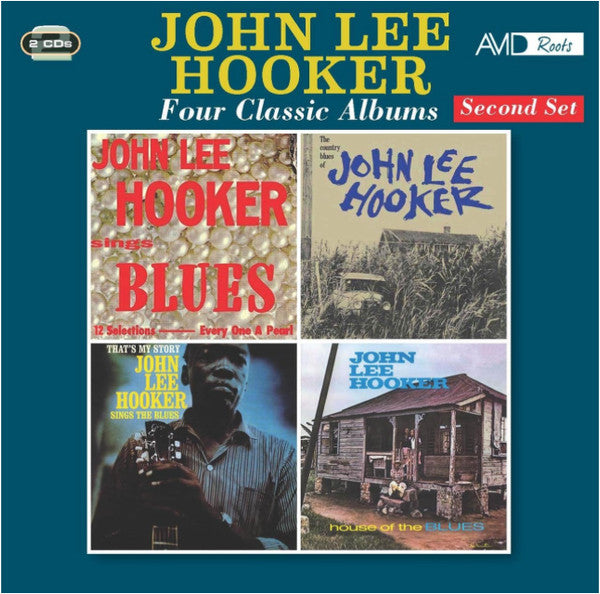 JOHN LEE HOOKER (ジョン・リー・フッカー)  - Four Classic Albums - 2nd Set (UK 限定合体再発CDx2枚組/New) 全49曲！