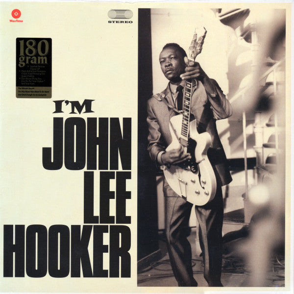 JOHN LEE HOOKER (ジョン・リー・フッカー)  - I’m John Lee Hooker (EU 限定復刻ボーナス入り再発180g LP/New)