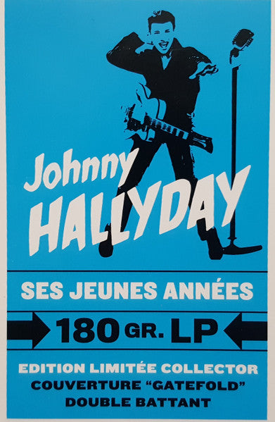 JOHNNY HALLYDAY (ジョニー・アリディ)  -  Rock & Roll Hits 1960-1962 (EU 限定アナログ LP-見開きジャケ/New)