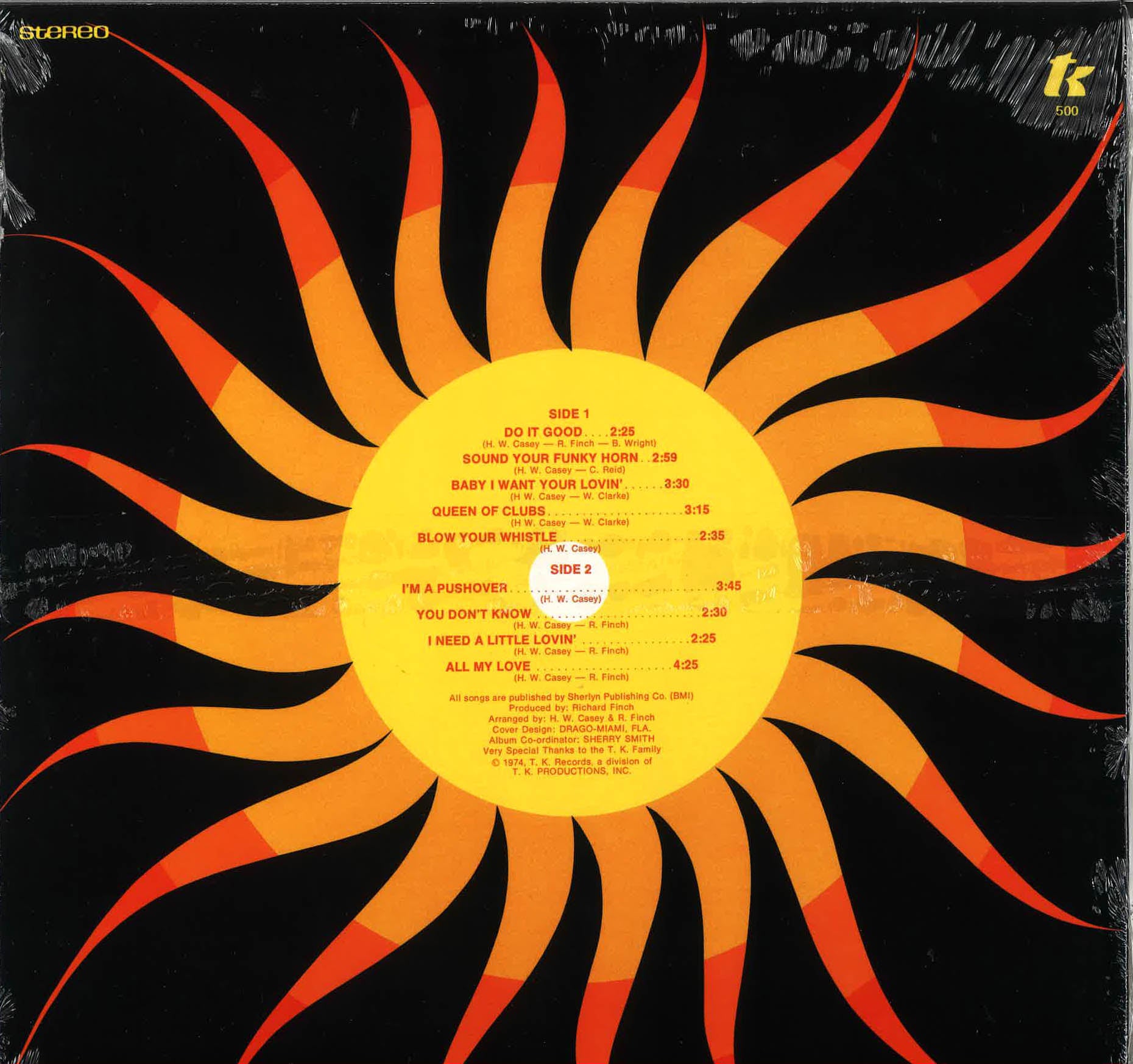 K.C. & THE SUNSHINE BAND (K.C. & ザ・サンシャイン・バンド)  - Do It Good (US 限定復刻再発 LP/New)