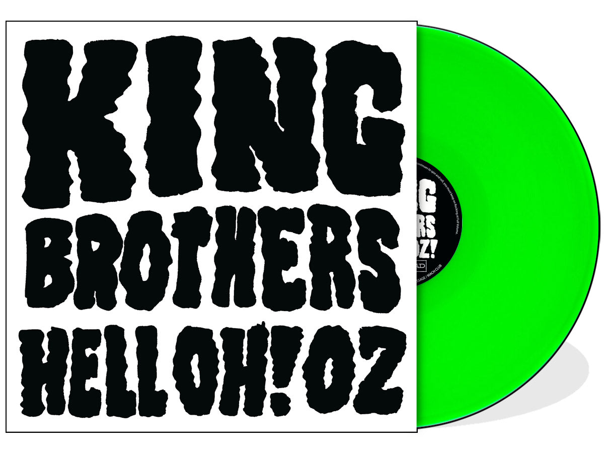 KING BROTHERS  (キングブラザーズ)  - Hell Oh ! OZ (オーストラリア・ツアー記念150枚限定「蛍光グリーン VINYL」LP/New) ラストストック限定再入荷中！