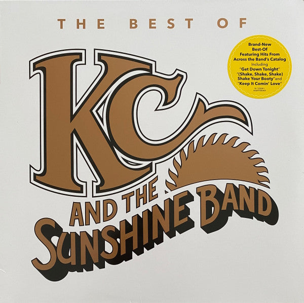 K.C.& THE SUNSHINE BAND (K.C. & ザ・サンシャイン・バンド)  - The Best Of KC And The Sunshine Band (EU 正規限定再発「黒盤」LP/New) ベスト12曲！