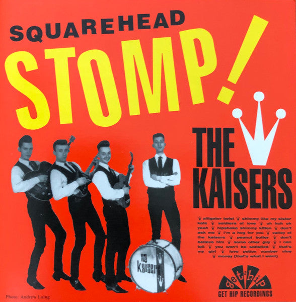KAISERS (カイザーズ)  - Squarehead Stomp ! (US 限定再発モノラル CD/New) '93年大名作デビュー・アルバム！