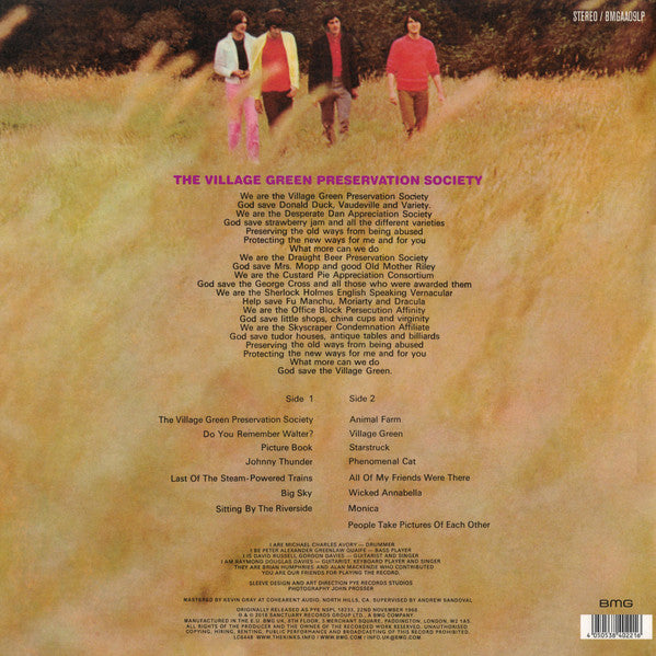KINKS (キンクス) - The Kinks Are The Village Green Preservation