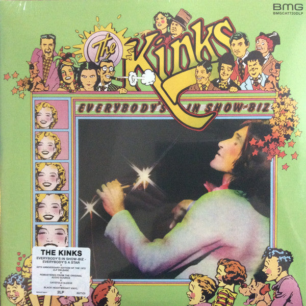 KINKS (キンクス)  - Everybody's In Showbiz - Everybody's A Star (EU 限定復刻再発 LP/New BMGCAT742LP)
