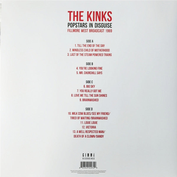 KINKS (キンクス)  - Pop Stars In Disguise (EU 限定プレス 2xLP-見開きジャケ/New)