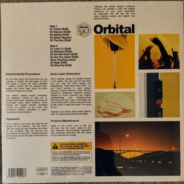 ORBITAL (オービタル)  - A Beginner's Guide (UK 限定リリース LP/NEW) ベスト全11曲！