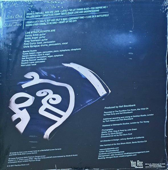 LOS STRAITJACKETS (ロス・ストレイトジャケッツ)  - What's So Funny About Peace, Love and Los Straitjackets (US 1000枚限定「イエローVINYL」再発LP/ New)ニック・ロウ名曲インスト・カバーアルバム、初再発化！