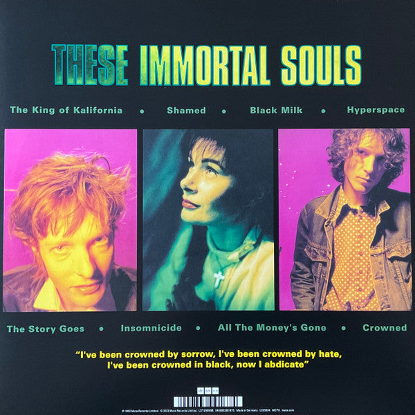 THESE IMMORTAL SOULS (ディーズ・イモータル・ソウルズ)  - I'm Never Gonna Die Again (EU 限定復刻リマスター再発 LP/NEW)