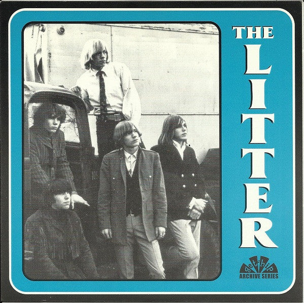 LITTER (リッター)  - I'm A Man / Hey Joe  (US 限定再発ジャケ付「ブラックVINYL」 7"/New)  60'sガレージ古典爆カヴァ！
