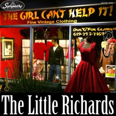 LITTLE RICHARDS, THE (ザ・リトル・リチャーズ)  - The Girl Can't Help It! (US 限定オリジナル・ジャケ付き7"/New)