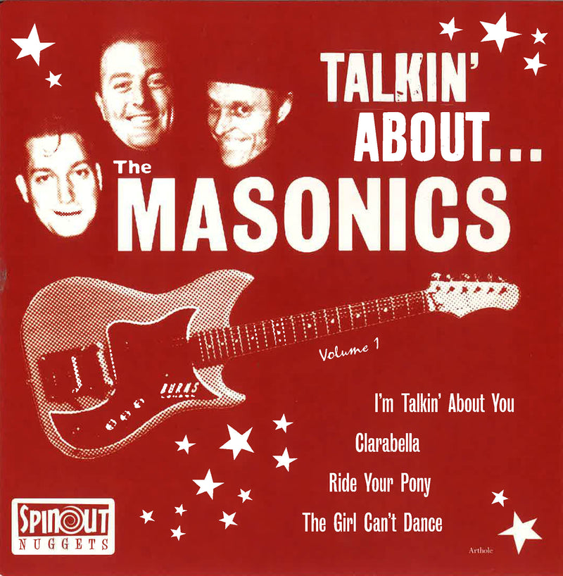 MASONICS, THE  (マーソニックス )  - Talkin' About... The Masonics Volume 1 (UK 500枚限定ナンバリング入り4曲入り7インチEP/New)