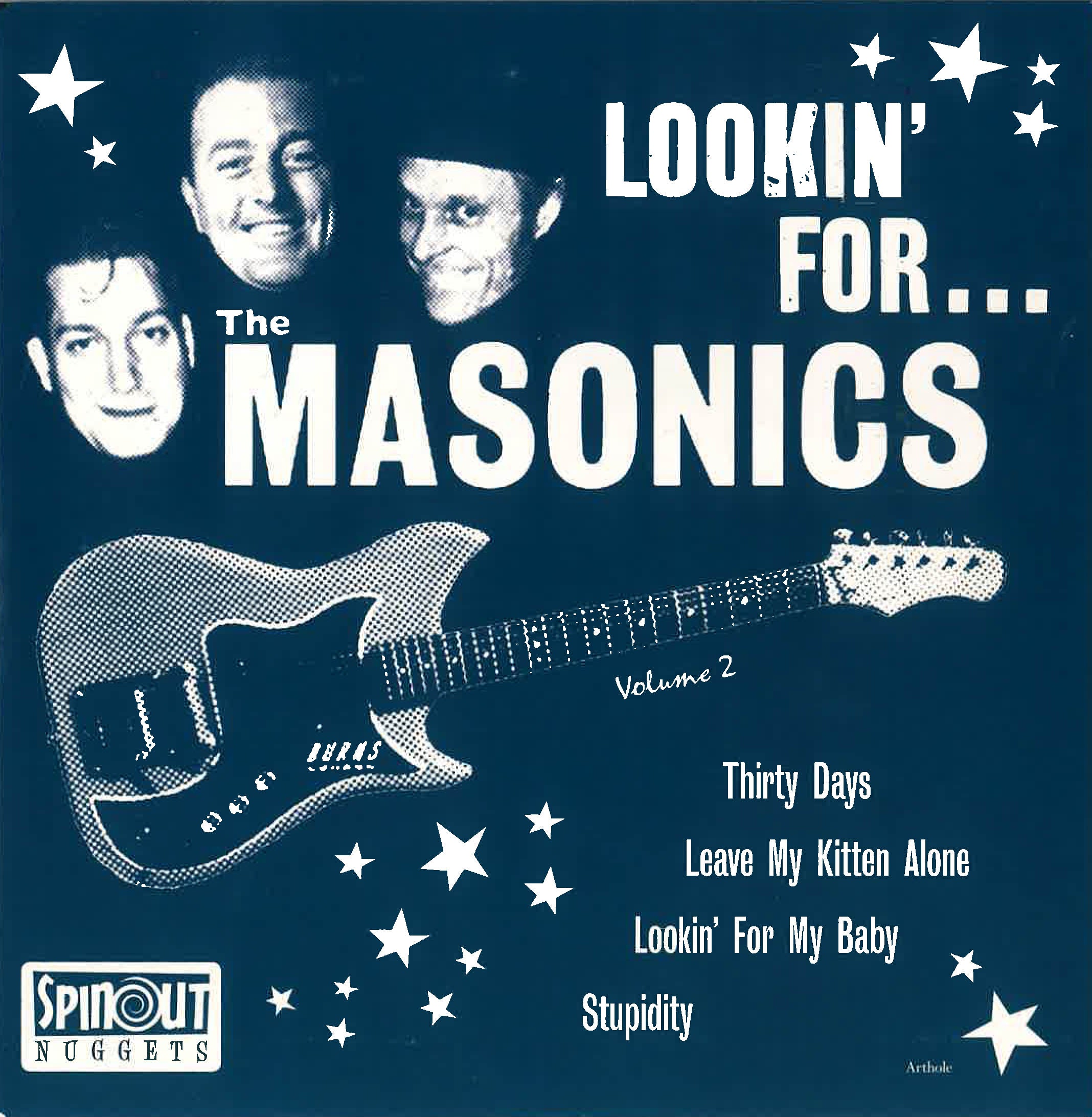 MASONICS, THE  (マーソニックス )  - Lookin' For... The Masonics Volume 2 (UK 500枚限定ナンバリング入り4曲入り7インチEP/New)