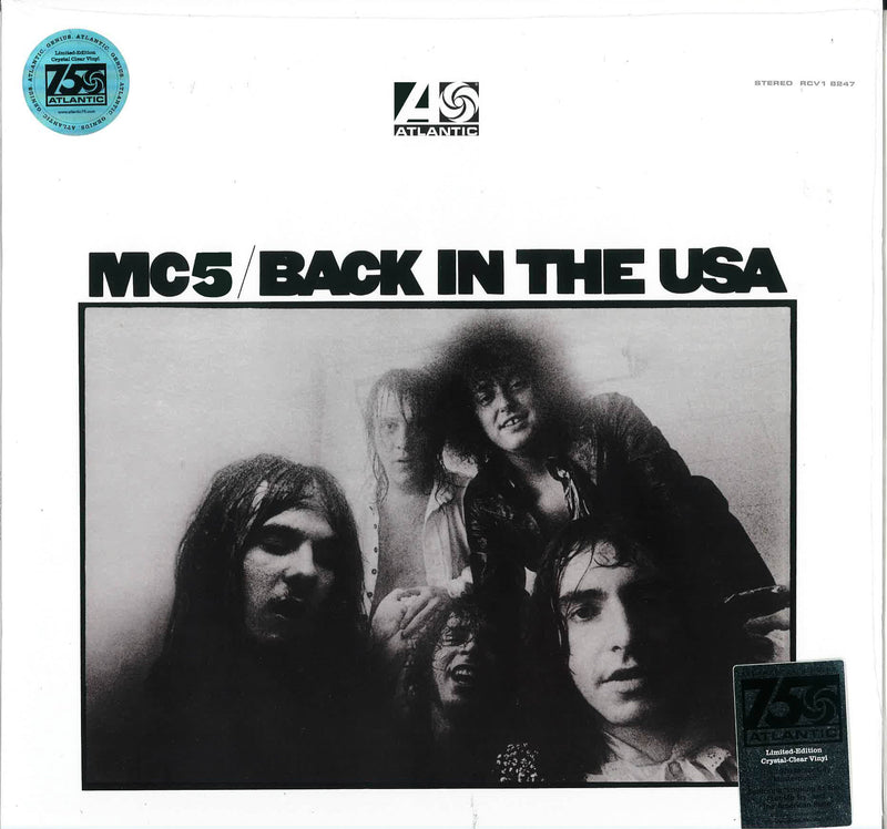 MC 5 (エム・シー・ファイヴ)  - Back In The USA (US 限定再発「クリスタル・クリア・ヴァイナル」LP/New)