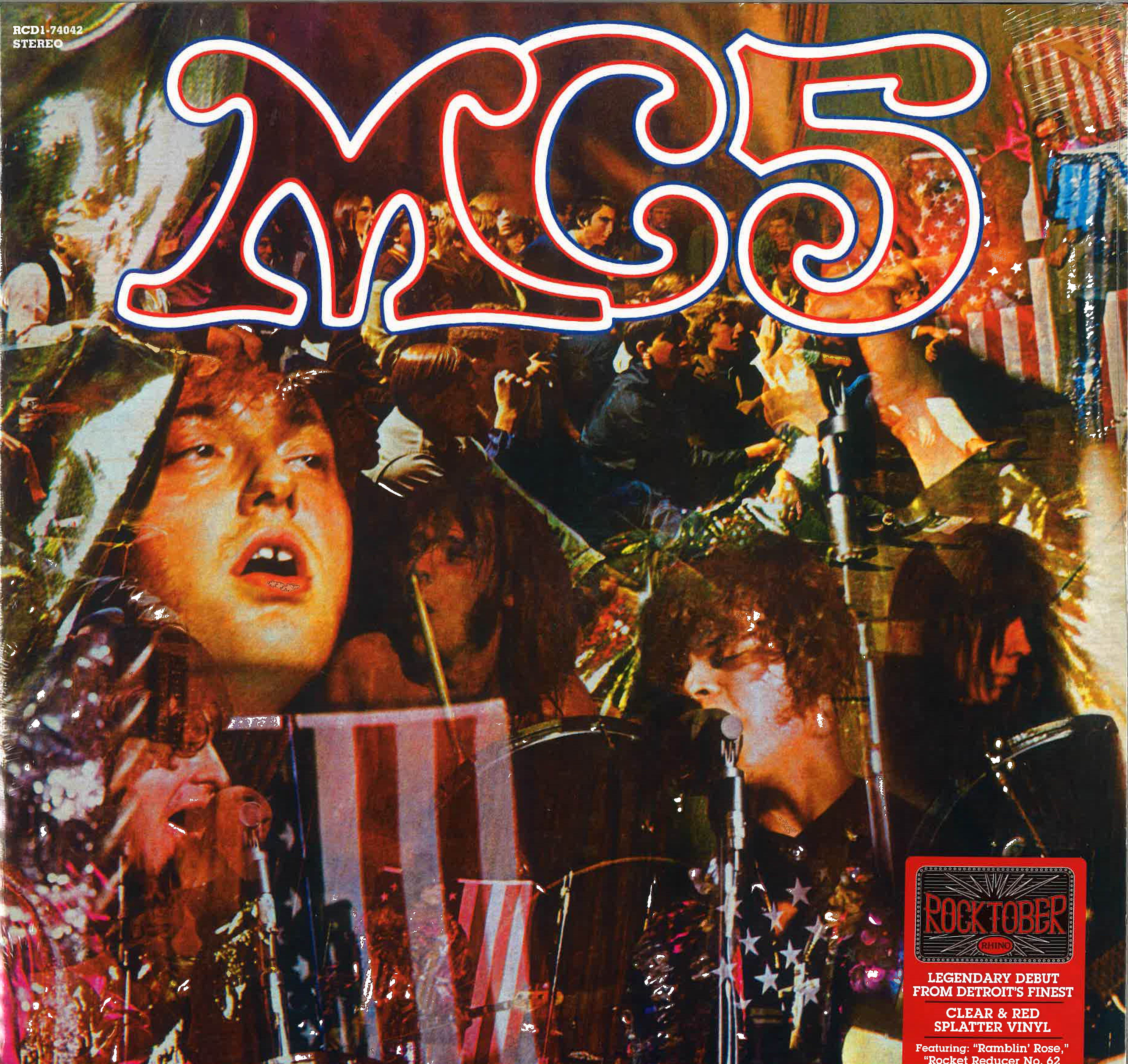 MC 5 (エム・シー・ファイヴ)  - Kick Out The Jams (EU 限定再発「クリア&赤スプラッターヴァイナル」LP/New)