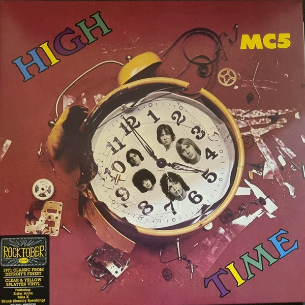 MC 5 (エム・シー・ファイヴ)  - High Time (US-EU 限定再発「クリア&黄色スプラッター・ヴァイナル」LP/New)