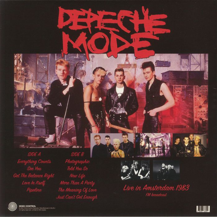 DEPECHE MODE (デペッシュ・モード)  - More Than A Party In Amsterdam - Live 1983 - FM Broadcast (EU 500枚限定リリース LP/NEW)