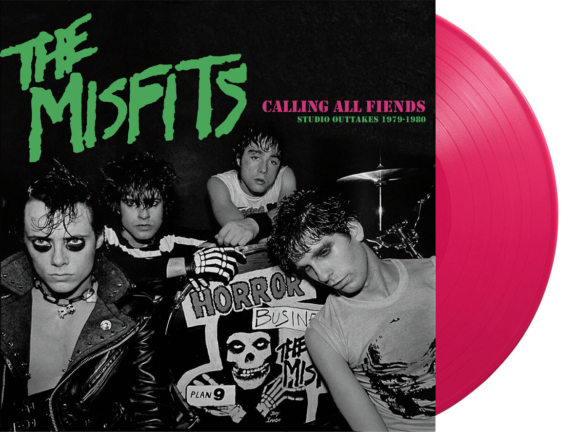 MISFITS (ミスフィッツ)  - Calling All Fiends: Studio Outtakes 1979-1980 (EU限定「ピンクヴァイナル」LP/ New) 初期アウトテイク集！