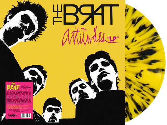 BRAT, THE (ザ ・ブラット)  - Attitudes LP (Italy 150枚限定再発スプラッターヴァイナル LP/ NEW)