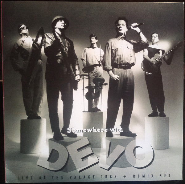 DEVO (ディーヴォ)  - Somewhere With Devo (US 限定リリース LP/NEW) ライブ&リミックス・コンピ