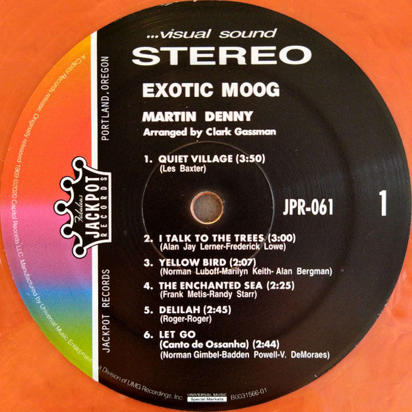 MARTIN DENNY (マーティン・デニー)  - Exotic Moog (US 限定復刻再発ステレオ LP/New)
