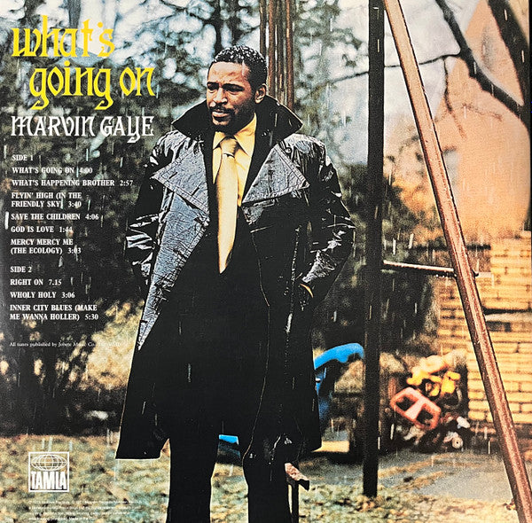 MARVIN GAYE (マーヴィン・ゲイ)  - What's Going On (EU  限定復刻再発 LP/バーコード無し見開きジャケ/New)'71年SOULアルバムチャート1位大名作！