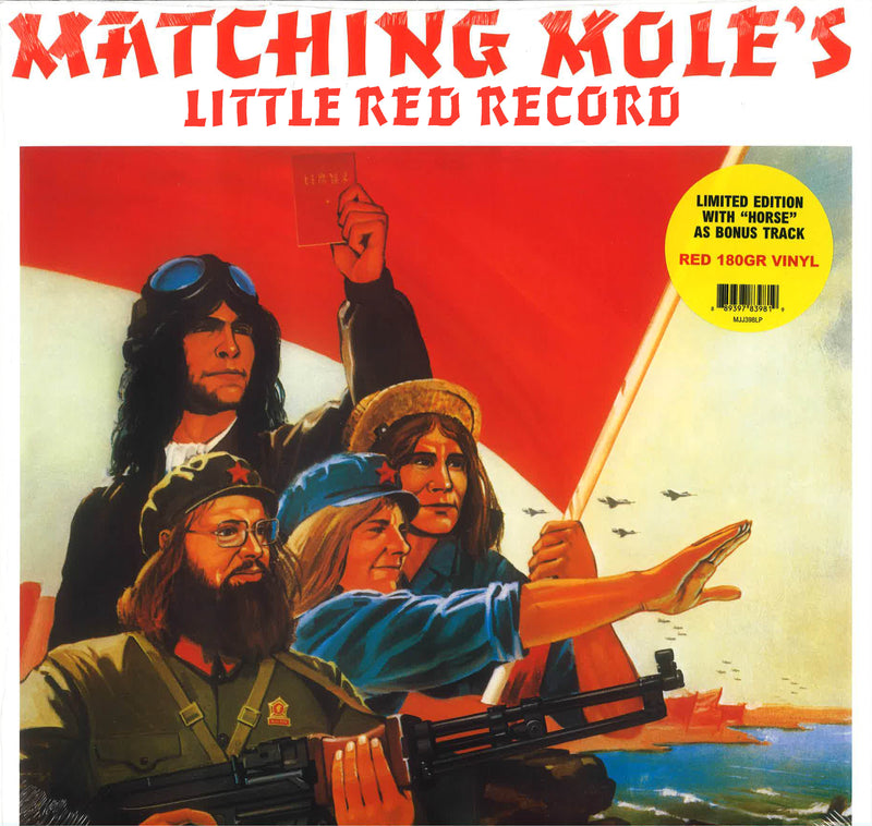 MATCHING MOLE (マッチング・モウル)  - Matching Mole's Little Red Record (EU 限定復刻再発「赤盤 」LP/New)