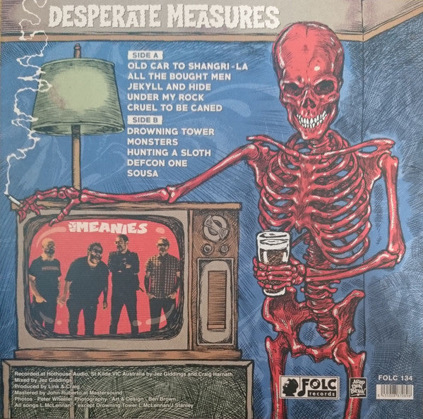 MEANIES (ミーニーズ)  - Desperate Measures (OZ 限定デジパックCD/New)