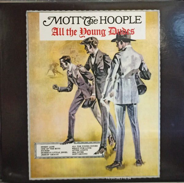 MOTT THE HOOPLE (モット・ザ・フープル)  - All The Young Dudes (イタリア 限定復刻再発 LP/New) '72年デヴィッド・ボウイのプロデュース名作5作目