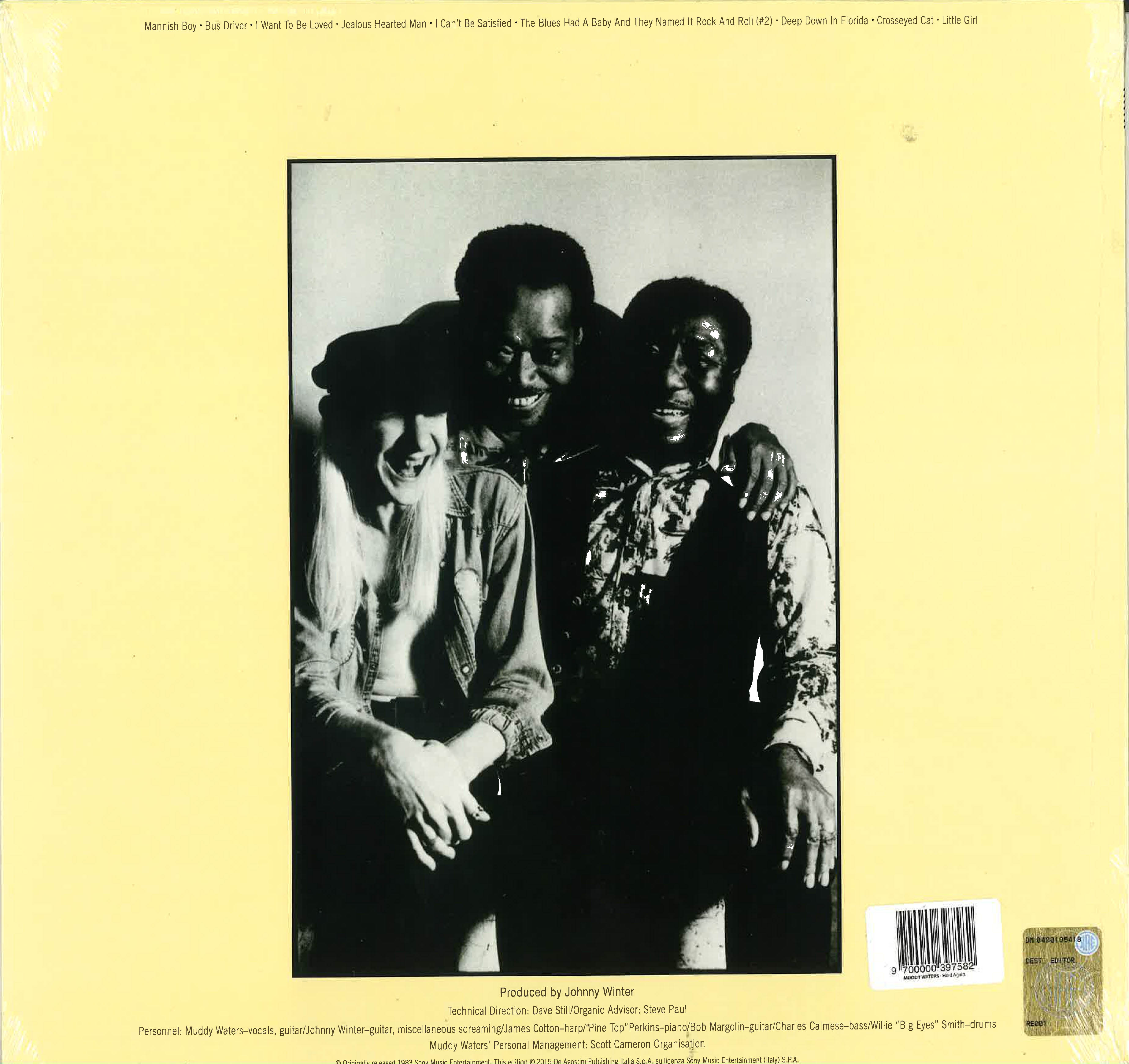 MUDDY WATERS (マディウォーターズ)  - Hard Again (Italy 限定復刻再発 180g LP/New)