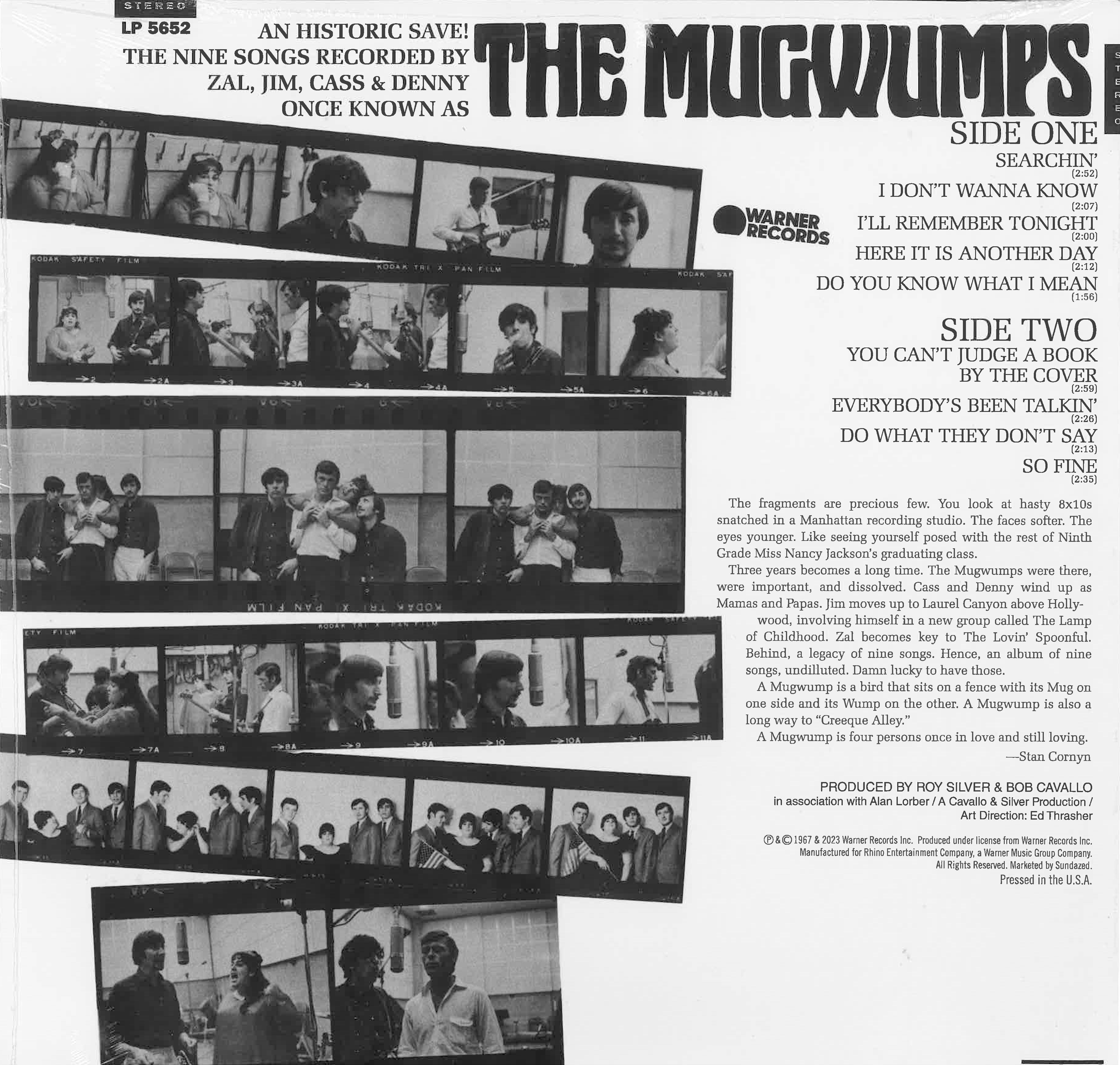 MUGWUMPS (マグワンプス)  - The Mugwumps (US 再発名門サンデイズド社限定「オレンジ VINYL」ステレオ LP/ New)