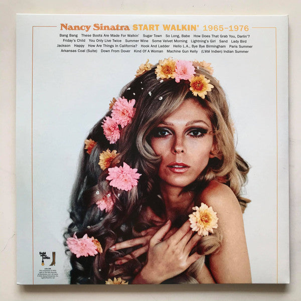 NANCY SINATRA (ナンシー・シナトラ)  - Start Walkin' 1965-1976 (US 500枚限定「カラー（黄色）VINYL」2xLP+Booklet, Obi/New)