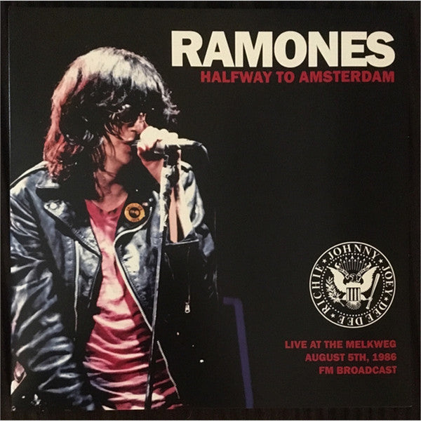 RAMONES (ラモーンズ) - Halfway To Amsterdam : Live At The Melkweg August 5th, 1986 FM Broadcast (EU 限定再発ピンクヴァイナル LP/ New)