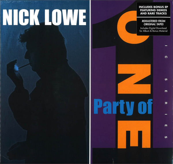 NICK LOWE (ニック・ロウ) - Party Of One (US Ltd.Reissue LP+10"/ New)
