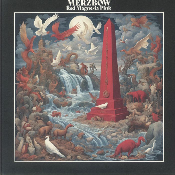 MERZBOW (メルツバウ)  - Red Magnesia Pink (US 正規449枚限定リマスター再発「ブラック&ホワイトマーブルヴァイナル」 2xLP+インサート/NEW) '95年録音アルバム