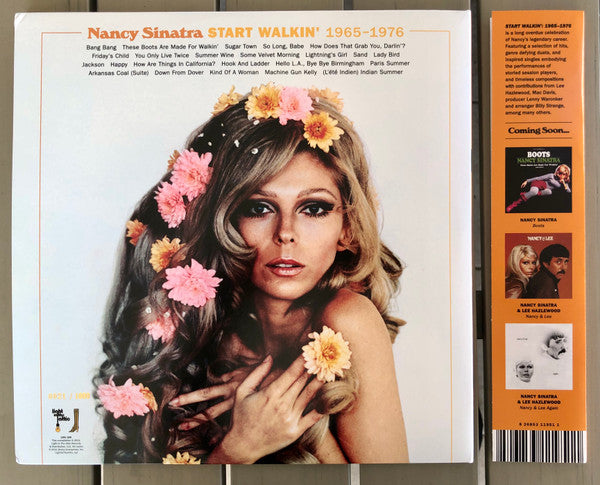 NANCY SINATRA (ナンシー・シナトラ)  - Start Walkin' 1965-1976 (US 1000枚限定「カラー（Sunburst オレンジ）VINYL」2xLP+Booklet, Obi/New)