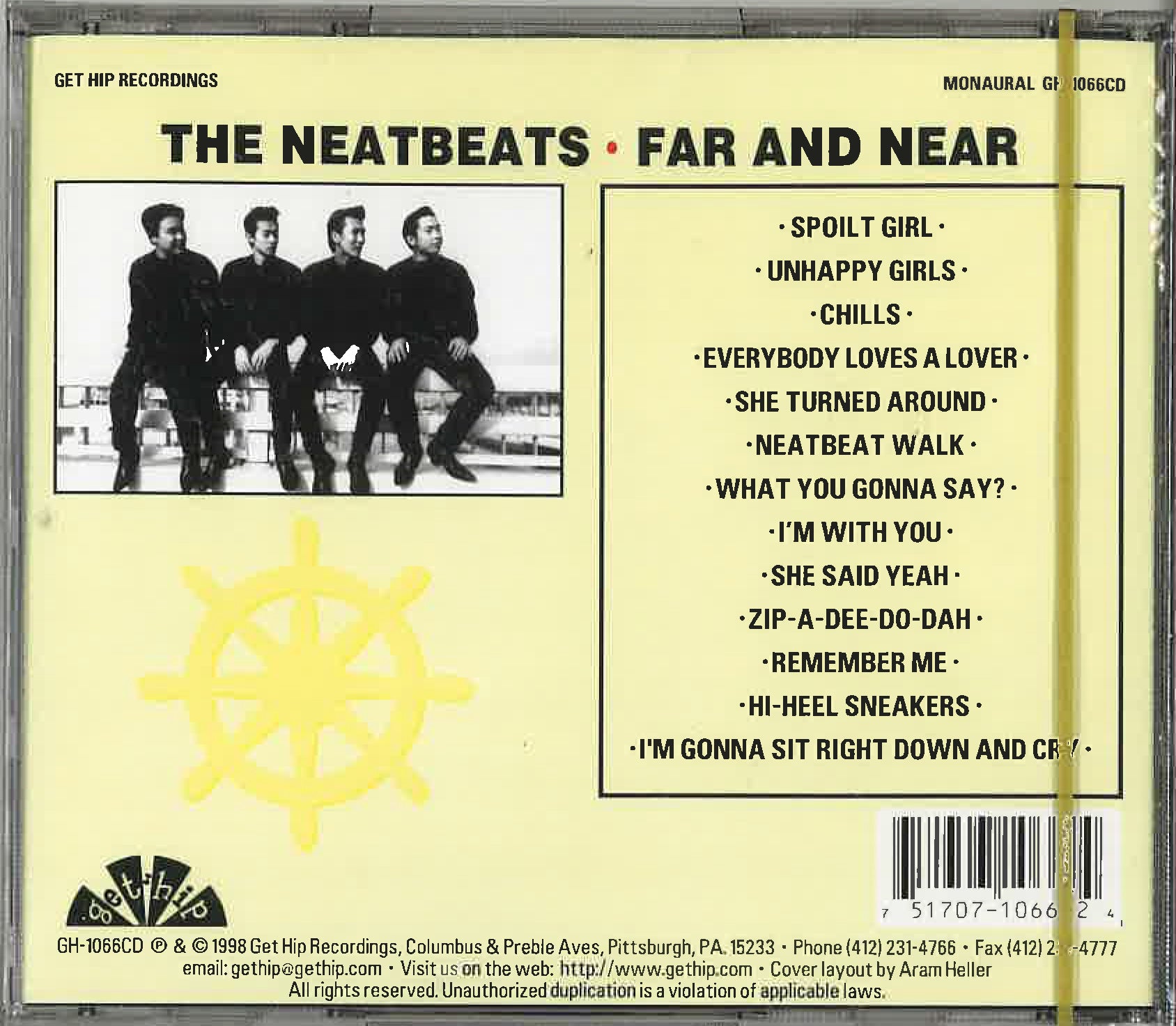 NEATBEATS (ニートビーツ)  - Far And Near (US 限定オリジナル CD/New) '98年デビュー・アルバム！