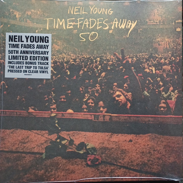 NEIL YOUNG (ニール・ヤング)  - Time Fades Away 50 (EU 発売50周年限定復刻再発「クリア  VINYL」LP/ New)