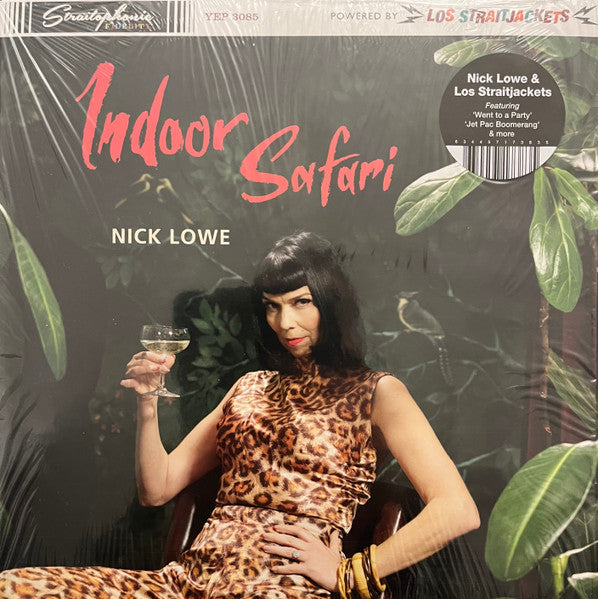 NICK LOWE (ニック・ロウ)  - Indoor Safari (US 限定アナログ「黒盤」LP/ 廃盤 New) 24年75歳でのニューアルバム！