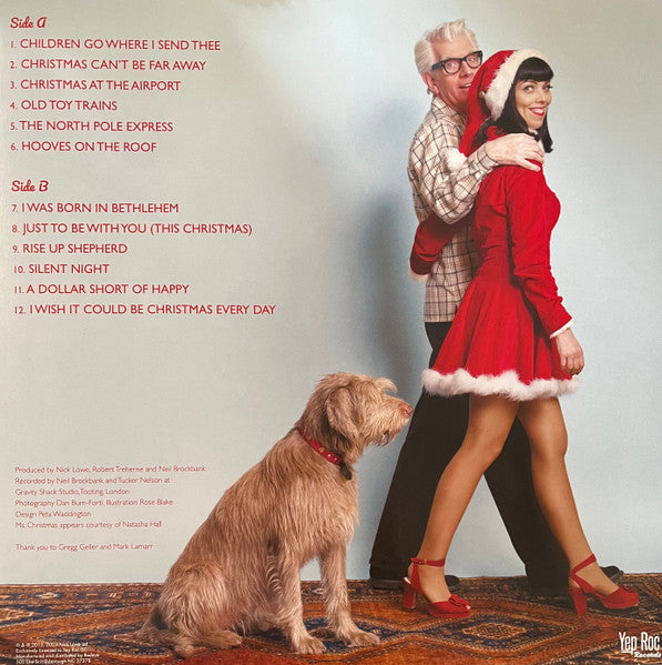 NICK LOWE (ニック・ロウ)  - Quality Street (US発売10周年限定再発「赤盤」LP+7インチ/ New)2013年Xマス・アルバム