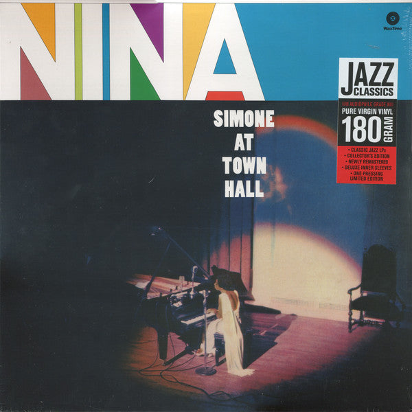 NINA SIMONE (ニーナ・シモン)  - At Town Hall (EU 限定復刻ボーナス入り再発180g LP/New-WaxTime 771696 )