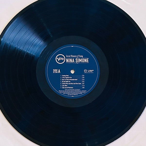 NINA SIMONE (ニーナ・シモン)  - Great Women Of Song (EU 限定リリース「カラー（ブルー＆ブラック）VINYL」LP/New)