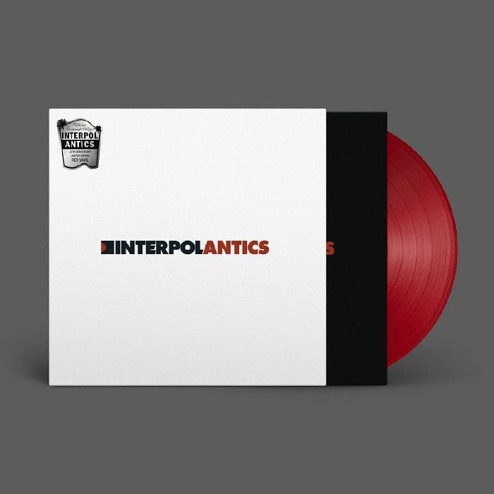 INTERPOL (インターポール)  - Antics (Worldwide 限定復刻再発「レッドヴァイナル」 LP/NEW) '04年2ndアルバム