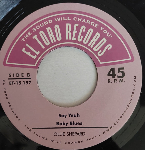 OLLIE SHEPARD (オーリー・シェパード)  - Say Yeah EP (Spain 限定ジャケ付き再発4曲入り 7"EP/New)